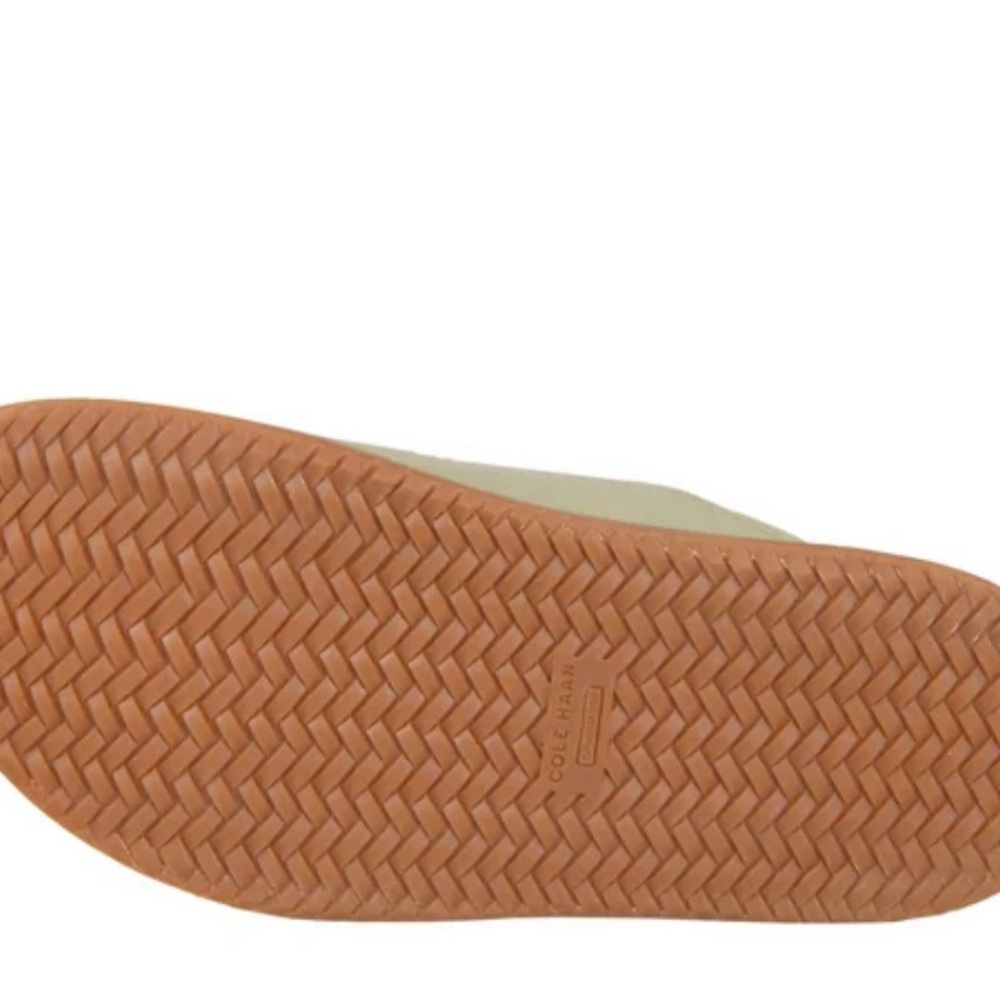 Cole Haan Women's 7B Marisol Footbed Comfort Travel Sandal Oil Green Leather - Picture 6 of 6
